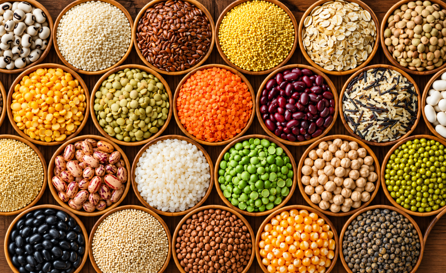 Premium Indian rice and grains composed for export opportunity